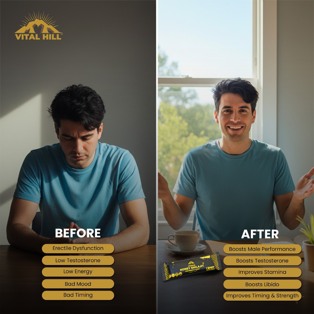 Power Honey Shilajit - Enhances Men Performance and Boost Energy Levels