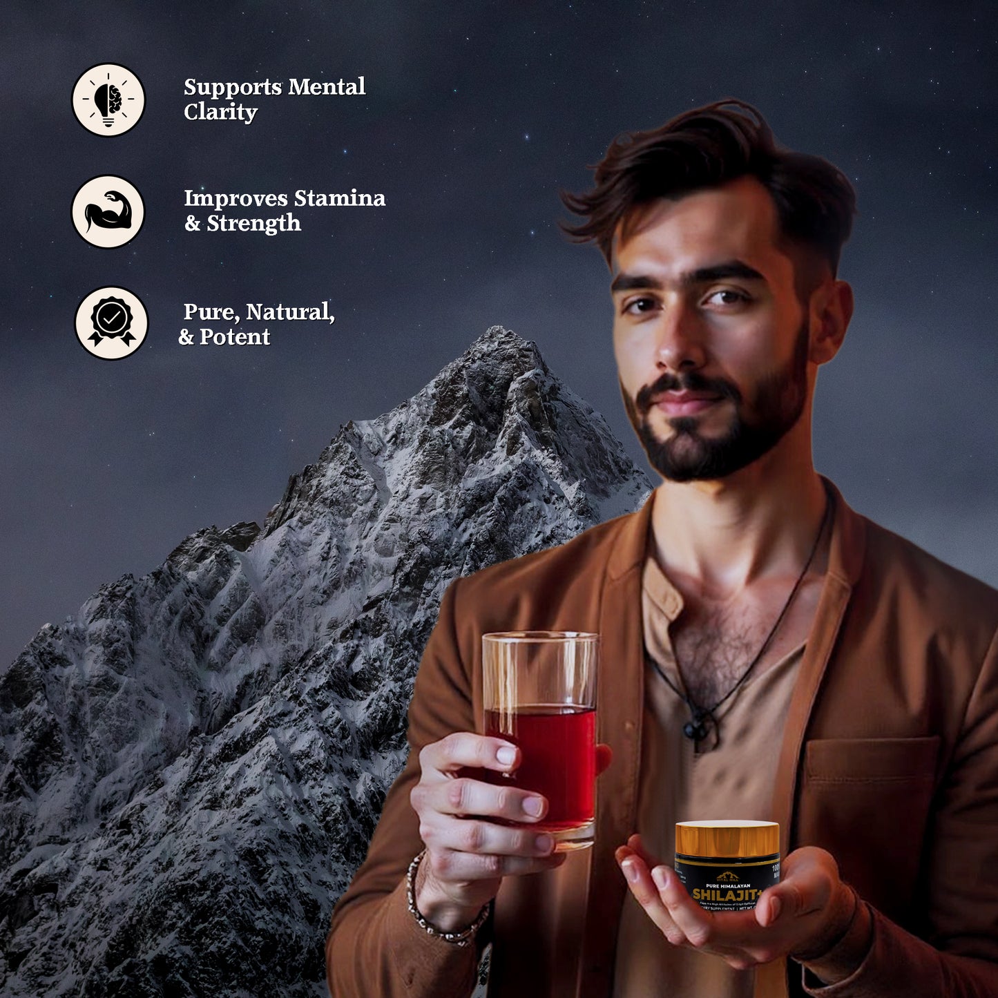 Vital Hill Premium Shilajit For Men and Women