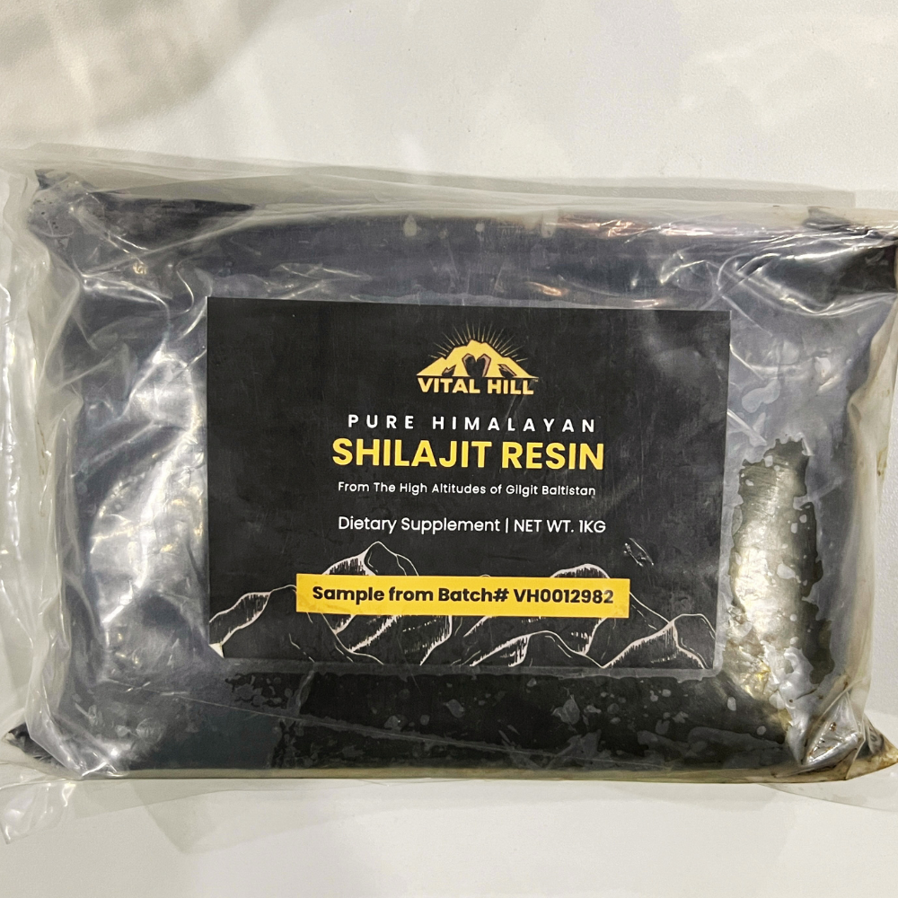 Vital Hill Premium Shilajit Resin - 1 KG Packing