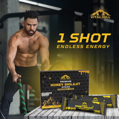 Power Honey Shilajit - Enhances Men Performance and Boost Energy Levels