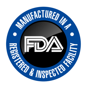 FDA registered facility badge